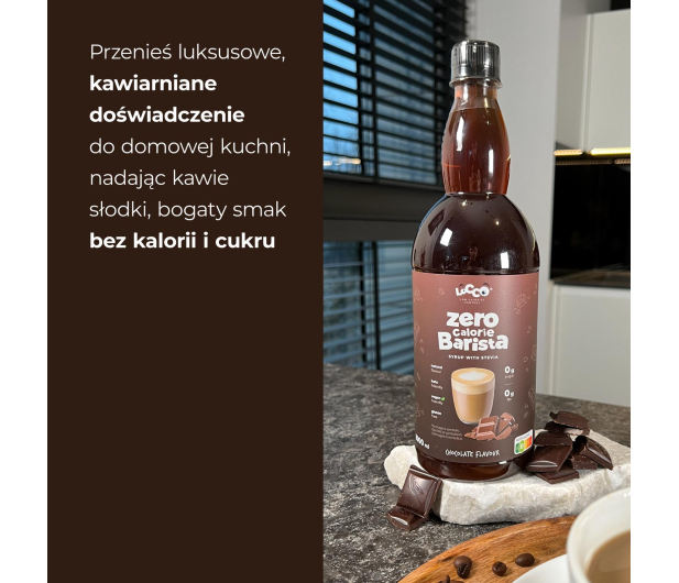 LOCCO LoCCo 0 kcal syrop Barista ze stewią o smaku Czekoladowym - 1503778 - zdjęcie 3